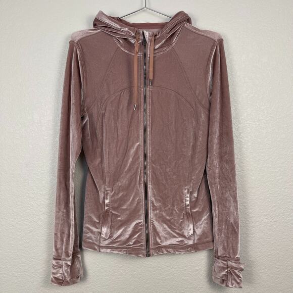 Lululemon Define Hooded Jacket Velvet Spanish Oak 10 Athleisure Activewear - Picture 6 of 15